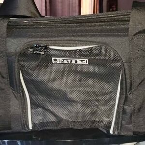 Black Portable Pet Carrier Bag with Pad